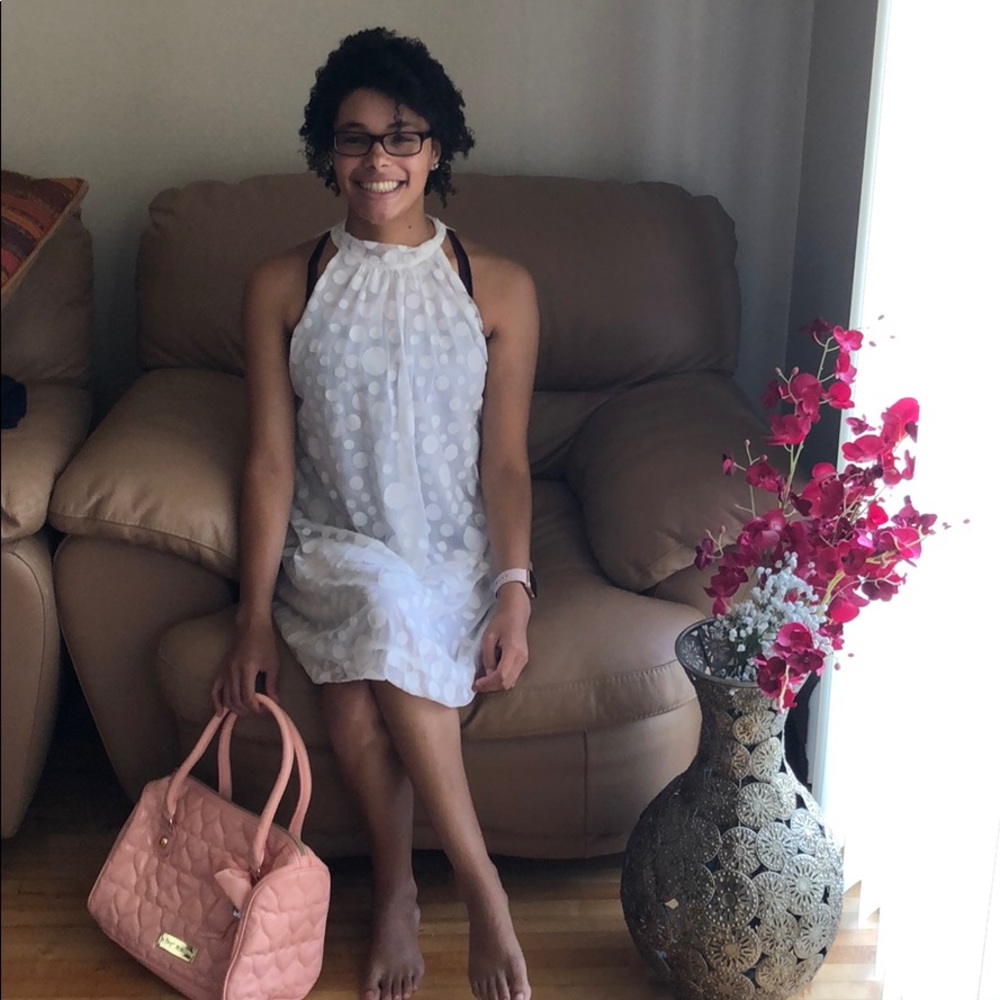 White dress